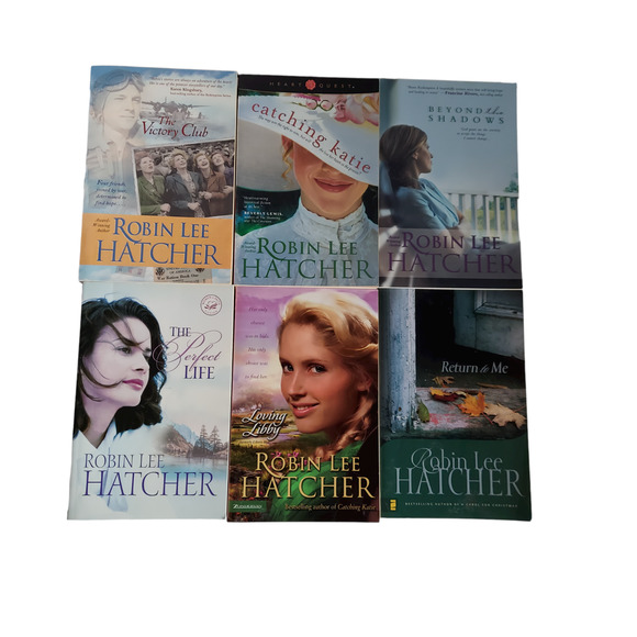 6 x Robin Lee Hatcher Paperback Book Lot Catching Katie Victory Club Return Me - Picture 2 of 7